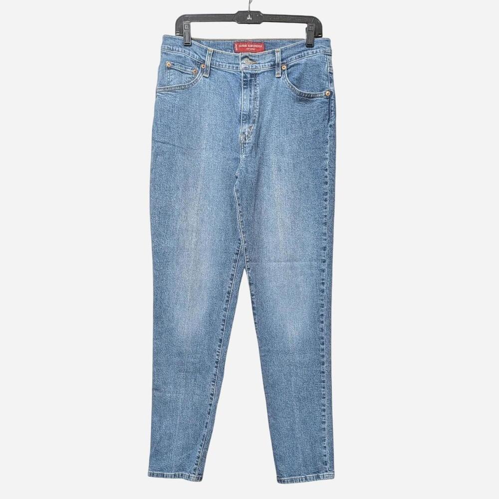 90s Classic Levi's Slim Stretch Jeans Women’s Vintage 12 Long
